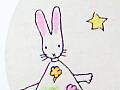 色々な大きさのマカロンポーチの写真