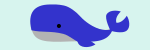 クジラのイラスト